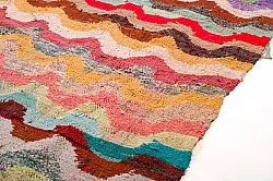 Marokkanischer Berber Teppich Boucherouite 165 x 335 cm