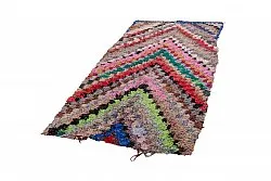 Tapis Marocain Berbère Boucherouite 250 x 110 cm