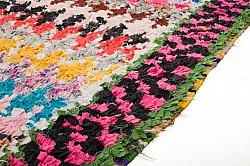 Tapis berbère marocain Boucherouite 250 x 160 cm