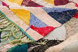 Marokkanischer Berber Teppich Boucherouite 145 x 330 cm