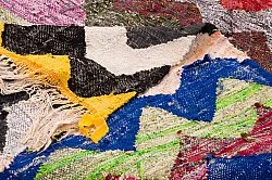 Marokkanischer Berber Teppich Boucherouite 125 x 245 cm