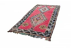 Tapis berbère marocain Boucherouite 275 x 130 cm