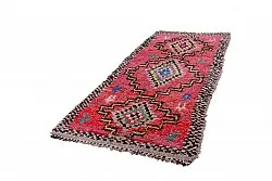 Tapis Marocain Berbère Boucherouite 285 x 130 cm