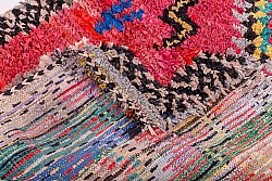 Marokkanische Berber Teppich Boucherouite 285 x 130 cm
