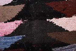 Tapis berbère marocain Boucherouite 145 x 275 cm