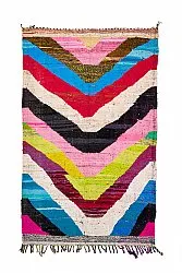 Marokkanischer Berber Teppich Boucherouite 150 x 235 cm