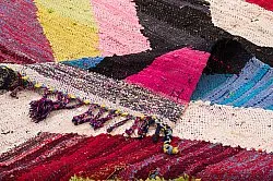 Tapis berbère marocain Boucherouite 150 x 235 cm