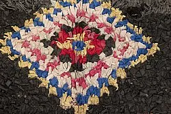 Tapis berbère marocain Boucherouite 335 x 125 cm