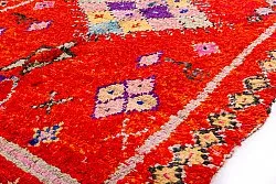 Marokkanischer Berber Teppich Boucherouite 340 x 155 cm