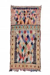 Tapis Marocain Berbère Boucherouite 255 x 115 cm