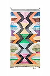 Marockansk Boucherouite-matta 155 x 295 cm