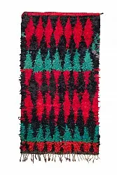 Marokkanischer Berber Teppich Boucherouite 285 x 160 cm