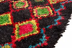 Tapis berbère marocain Boucherouite 120 x 285 cm