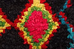 Tapis berbère marocain Boucherouite 120 x 285 cm