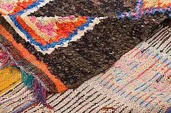 Marokkanischer Berber Teppich Boucherouite 160 x 310 cm