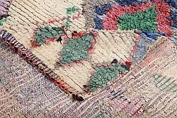 Marokkanische Berber Teppich Boucherouite 240 x 110 cm