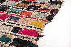 Marokkanische Berber Teppich Boucherouite 230 x 135 cm