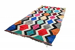 Marockansk Boucherouite-matta 140 x 290 cm