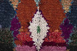 Marokkanischer Berber Teppich Boucherouite 300 x 130 cm