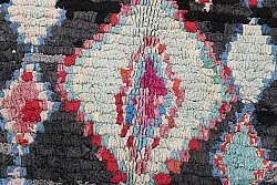 Marokkanischer Berber Teppich Boucherouite 310 x 130 cm