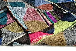 Marockansk Boucherouite-matta 145 x 305 cm