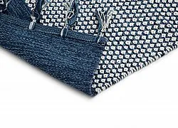 Flickenteppich - Vinga (blau)