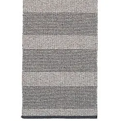 Teppiche aus Kunststoff und Garn - Horredsmattan Penny mix (schwarz)