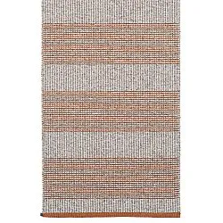 Teppiche aus Kunststoff und Garn - Horredsmattan Penny mix (rost)