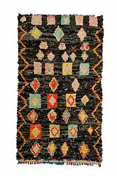 Marokkanische Berber Teppich Boucherouite 255 x 145 cm
