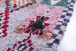 Marokkanischer Berber Teppich Boucherouite 250 x 125 cm