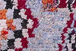 Marokkanischer Berber Teppich Boucherouite 250 x 125 cm