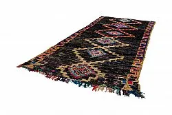 Tapis berbère marocain Boucherouite 275 x 145 cm