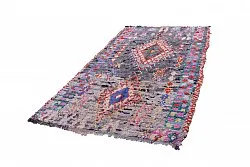 Marokkanische Berber Teppich Boucherouite 230 x 125 cm