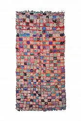 Tapis Marocain Berbère Boucherouite 255 x 125 cm