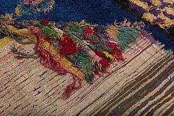 Marokkanischer Berber Teppich Boucherouite 270 x 140 cm