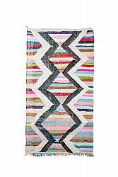 Marockansk Boucherouite-matta 145 x 245 cm