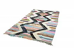 Tapis berbère marocain Boucherouite 145 x 245 cm