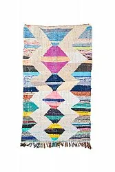 Tapis Marocain Berbère Boucherouite 120 x 200 cm