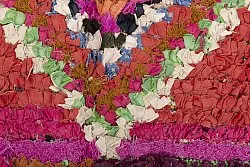 Tapis Marocain Berbère Boucherouite 210 x 140 cm