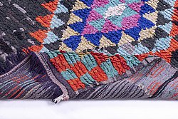 Marokkanischer Berber Teppich Boucherouite 275 x 125 cm