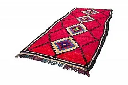 Tapis berbère marocain Boucherouite 310 x 145 cm