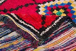 Tapis berbère marocain Boucherouite 310 x 145 cm