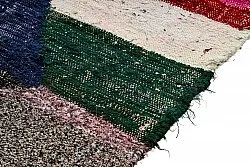 Marockansk Boucherouite-matta 135 x 240 cm