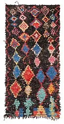 Tapis Marocain Berbère Boucherouite 260 x 125 cm