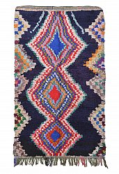 Marokkanischer Berber Teppich Boucherouite 190 x 115 cm