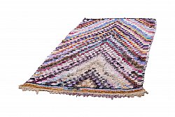 Marokkanischer Berber Teppich Boucherouite 220 x 125 cm