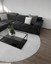 Rund Teppich - Sunayama (weiß)