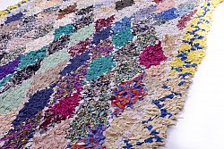 Marokkanische Berber Teppich Boucherouite 225 x 135 cm