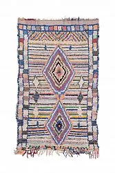 Tapis Marocain Berbère Boucherouite 225 x 140 cm