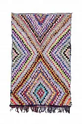 Tapis Marocain Berbère Boucherouite 225 x 140 cm